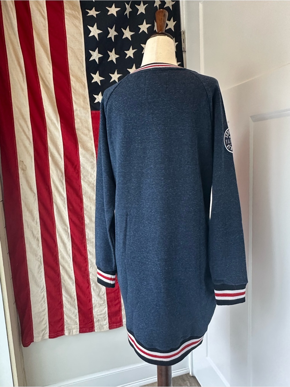 Dress Superdry Charlie Varsity S Small - Picture 9 of 15